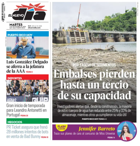 Cover of El Nuevo Dia