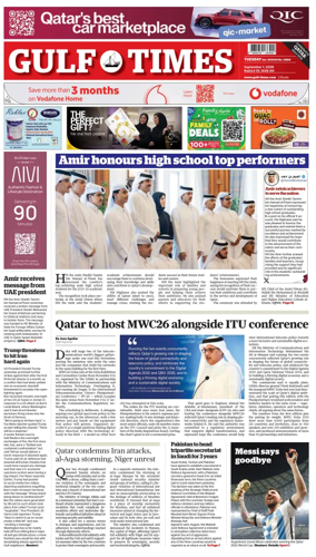 Cover of Gulf Times
