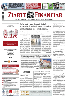 Cover of Ziarul Financiar