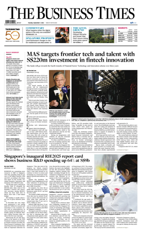 Cover of The Business Times
