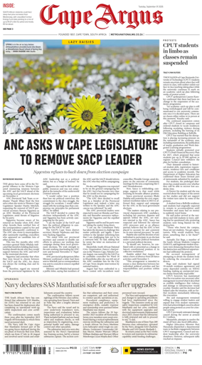 Cover of Cape Argus