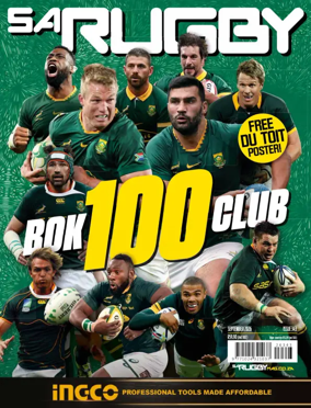 Cover of SA Rugby Mag