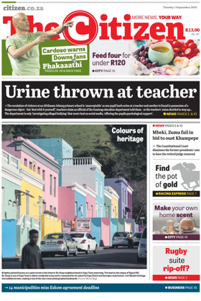 Cover of The Citizen (Gauteng)