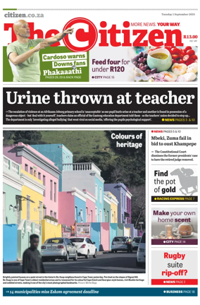 Cover of The Citizen (KZN)