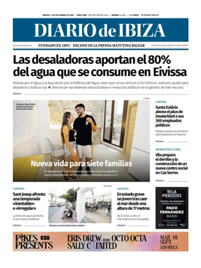 Cover of Diario de Ibiza