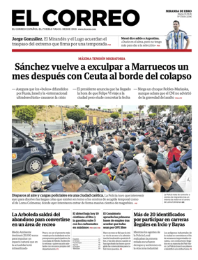 Cover of El Correo (Miranda de Ebro)