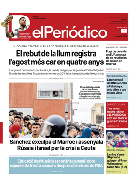 Cover of El Periodico - Catala