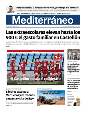 Cover of El Periodico Mediterraneo
