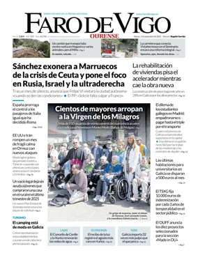 Cover of Faro de Vigo (Ourense)