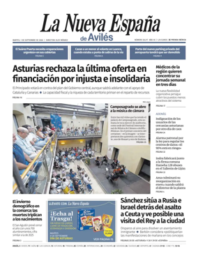 Cover of La Nueva Espana (Aviles)