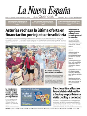 Cover of La Nueva Espana (Cuencas)