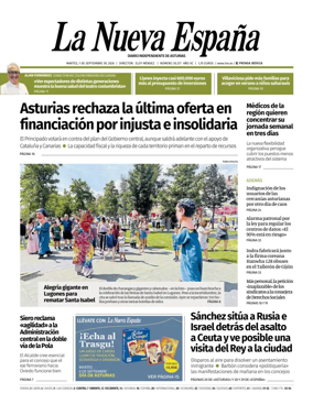 Cover of La Nueva Espana (Oriente)