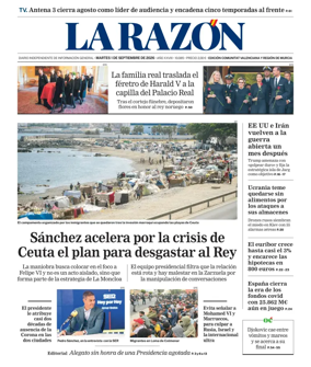 Cover of La Razon (Levante)