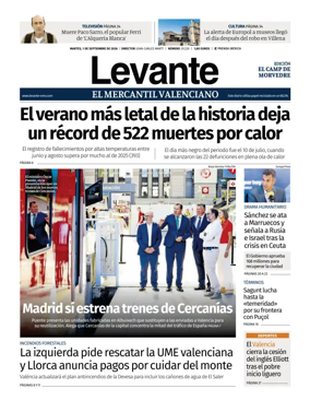 Cover of Levante EMV (Morvedre)
