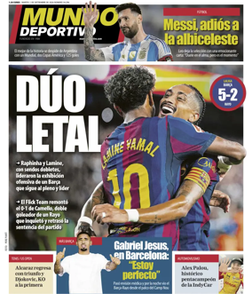 Cover of Mundo Deportivo (At. Madrid)