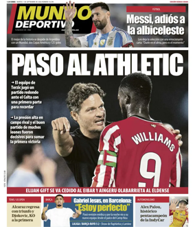 Cover of Mundo Deportivo (Bizkaia-Araba)