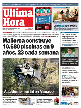 Cover of Ultima Hora