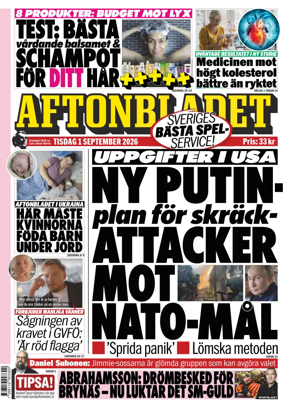 Cover of Aftonbladet