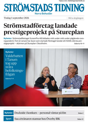 Cover of Stromstads Tidning