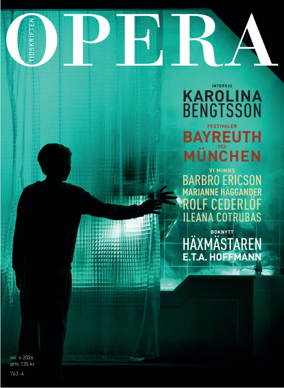 Cover of Tidskriften OPERA