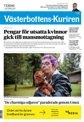 Cover of Vasterbottens-Kuriren