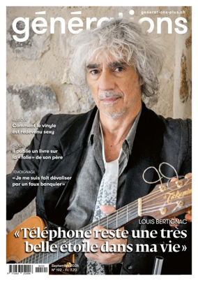 Cover of Magazine generations (Suisse)