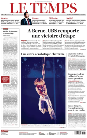 Cover of Le Temps
