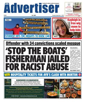 Cover of Ayr Advertiser