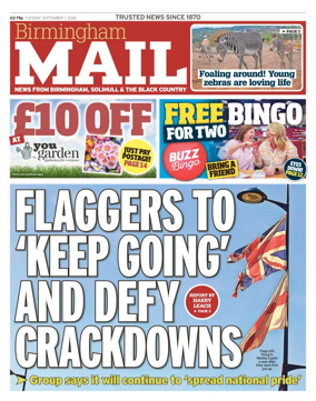 Cover of Birmingham Mail