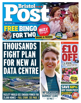 Cover of Bristol Post