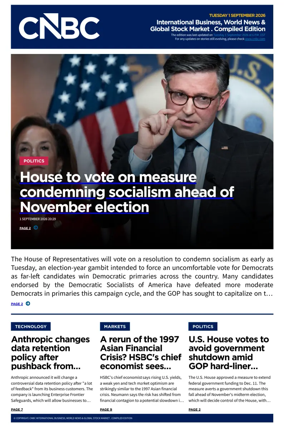 Cover of CNBC