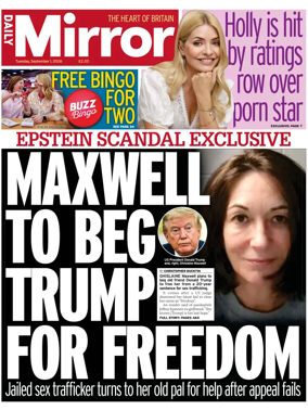 Cover of Daily Mirror