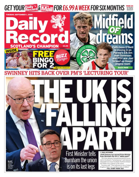 Cover of Daily Record