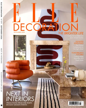 Cover of ELLE Decoration UK