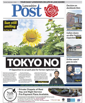 Cover of Lancashire Evening Post