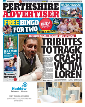 Cover of Perthshire Advertiser
