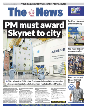 Cover of Portsmouth News