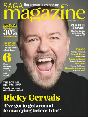 Cover of Saga Magazine