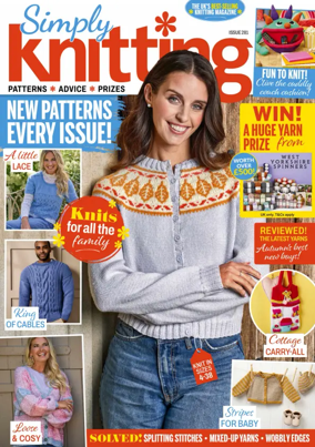 Cover of Simply Knitting