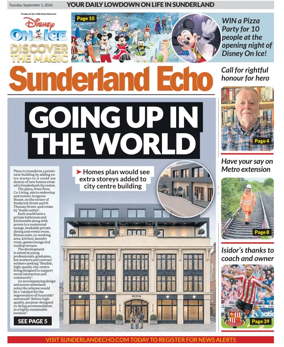 Cover of Sunderland Echo