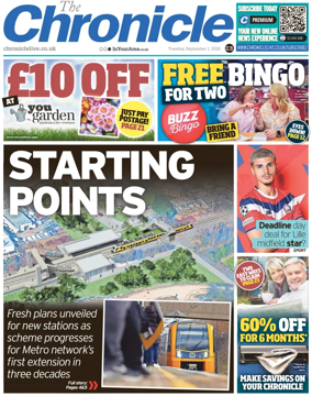 Cover of The Chronicle (UK)