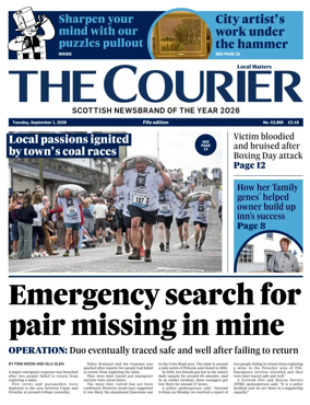 Cover of The Courier & Advertiser (Fife Edition)