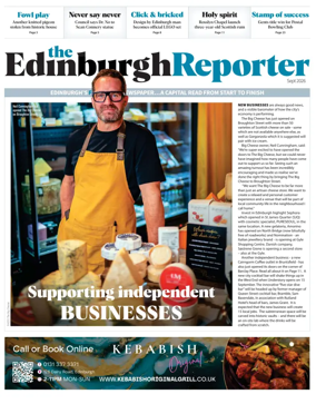 Cover of The Edinburgh Reporter
