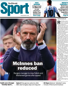 Cover of Herald Sport