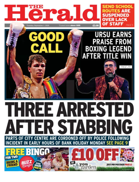 Cover of The Plymouth Herald