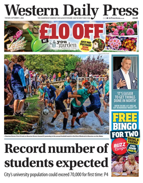 Cover of Western Daily Press