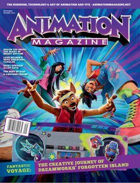 Cover of Animation Magazine
