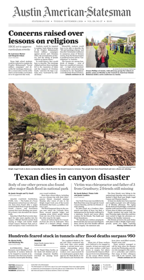 Cover of Austin American-Statesman