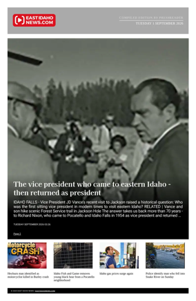 Cover of East Idaho News