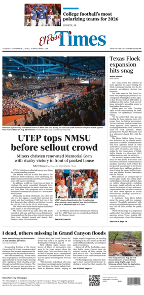 Cover of El Paso Times